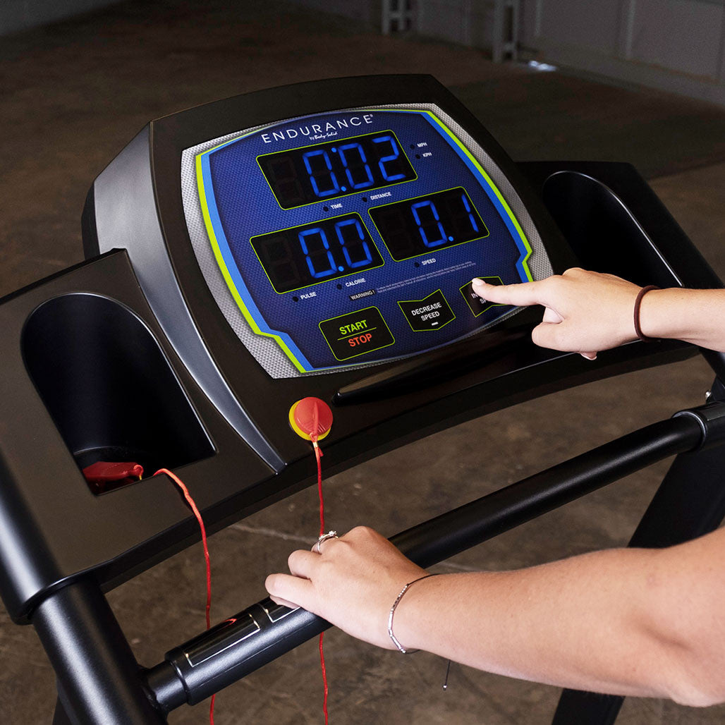 Body-Solid Endurance T50 loopband met handrails