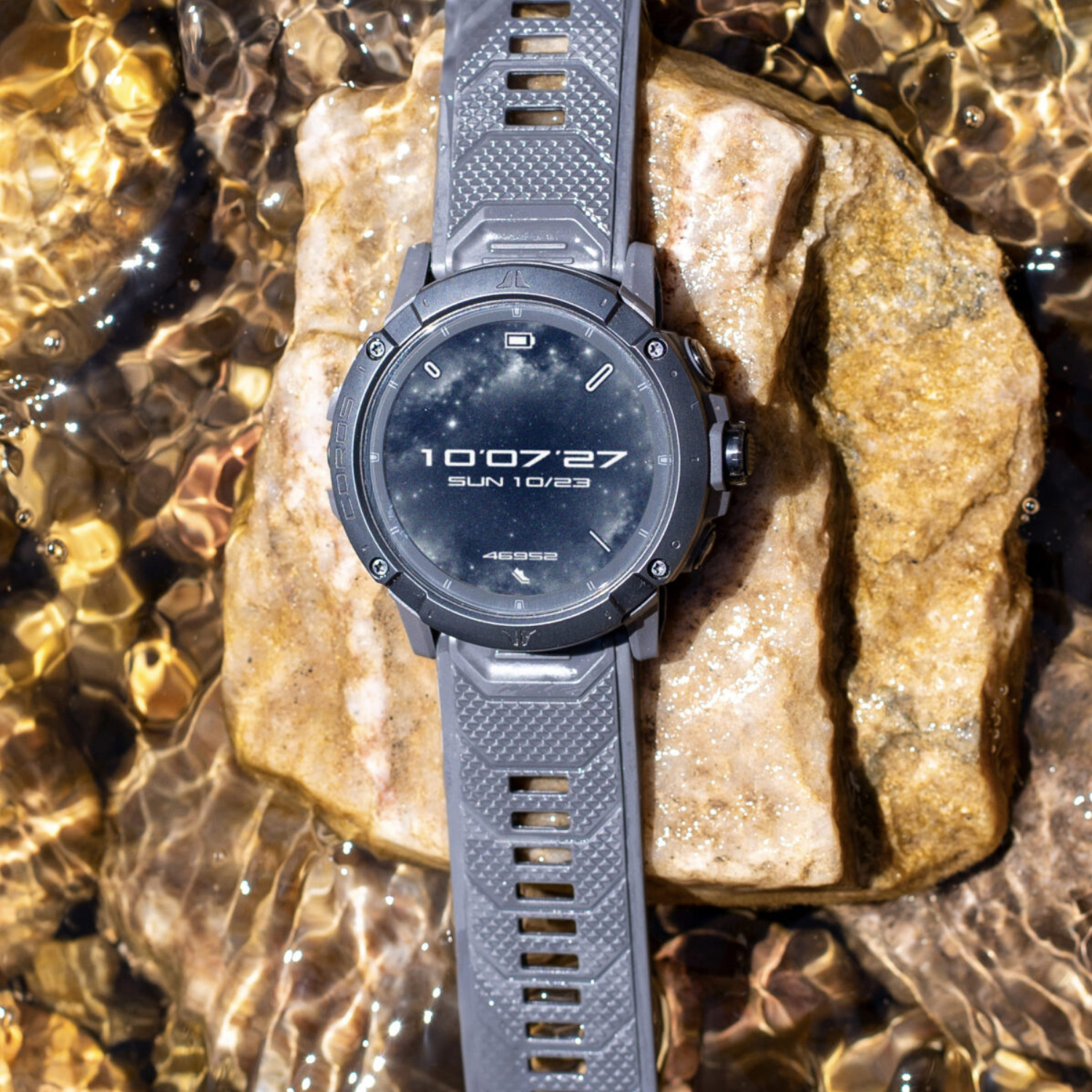 Coros Vertix 2S Space Black - Premium GPS Sport- & Adventure Horloge