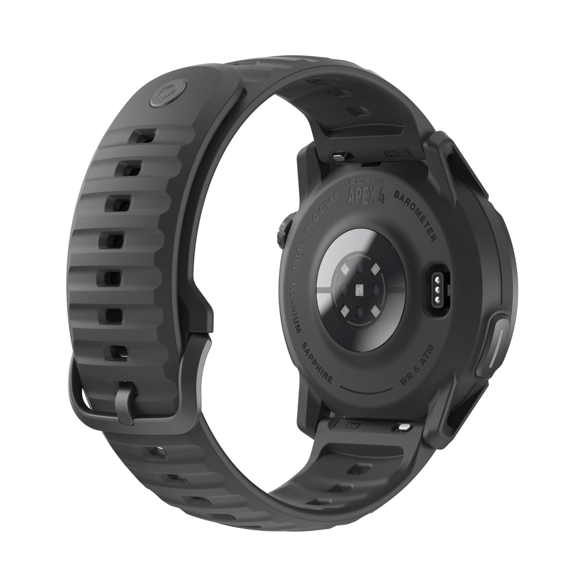 Coros Apex 4 46mm Zwart - GPS Sport- & Adventure Horloge