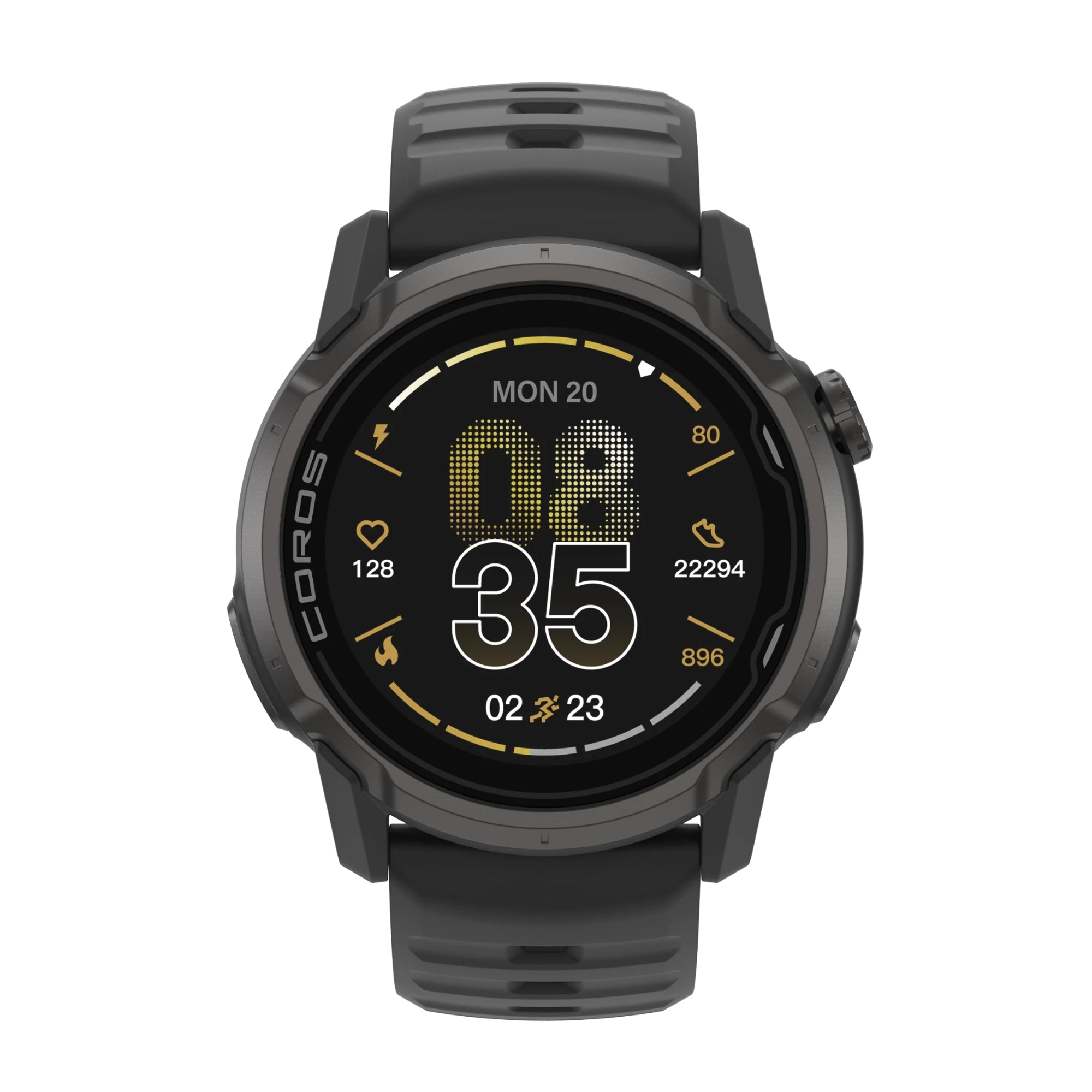 Coros Apex 4 46mm Zwart - GPS Sport- & Adventure Horloge