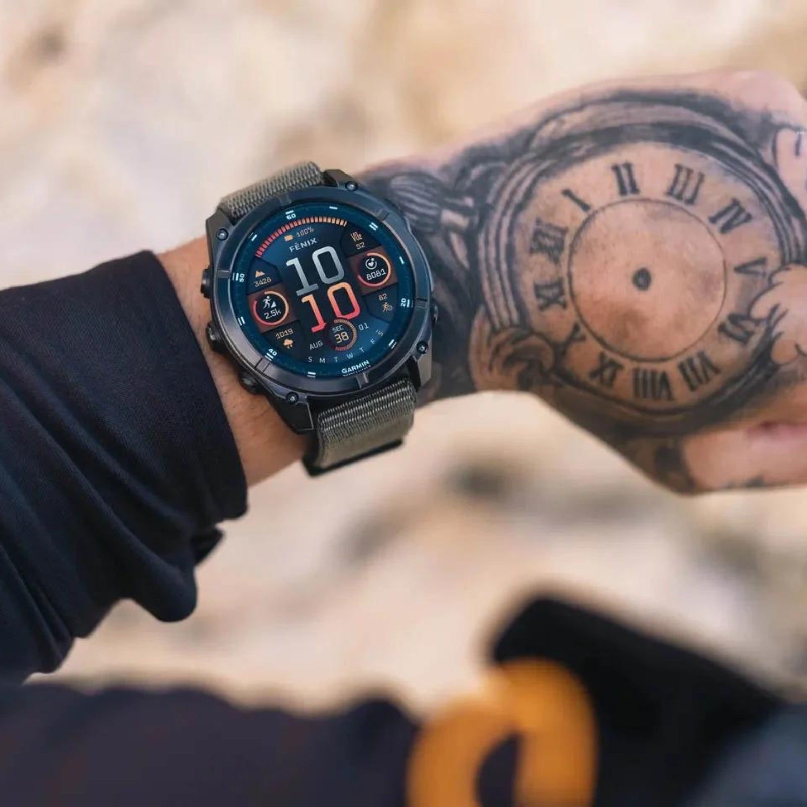 Garmin Fenix 8 Sapphire - Premium AMOLED Multisport Smartwatch