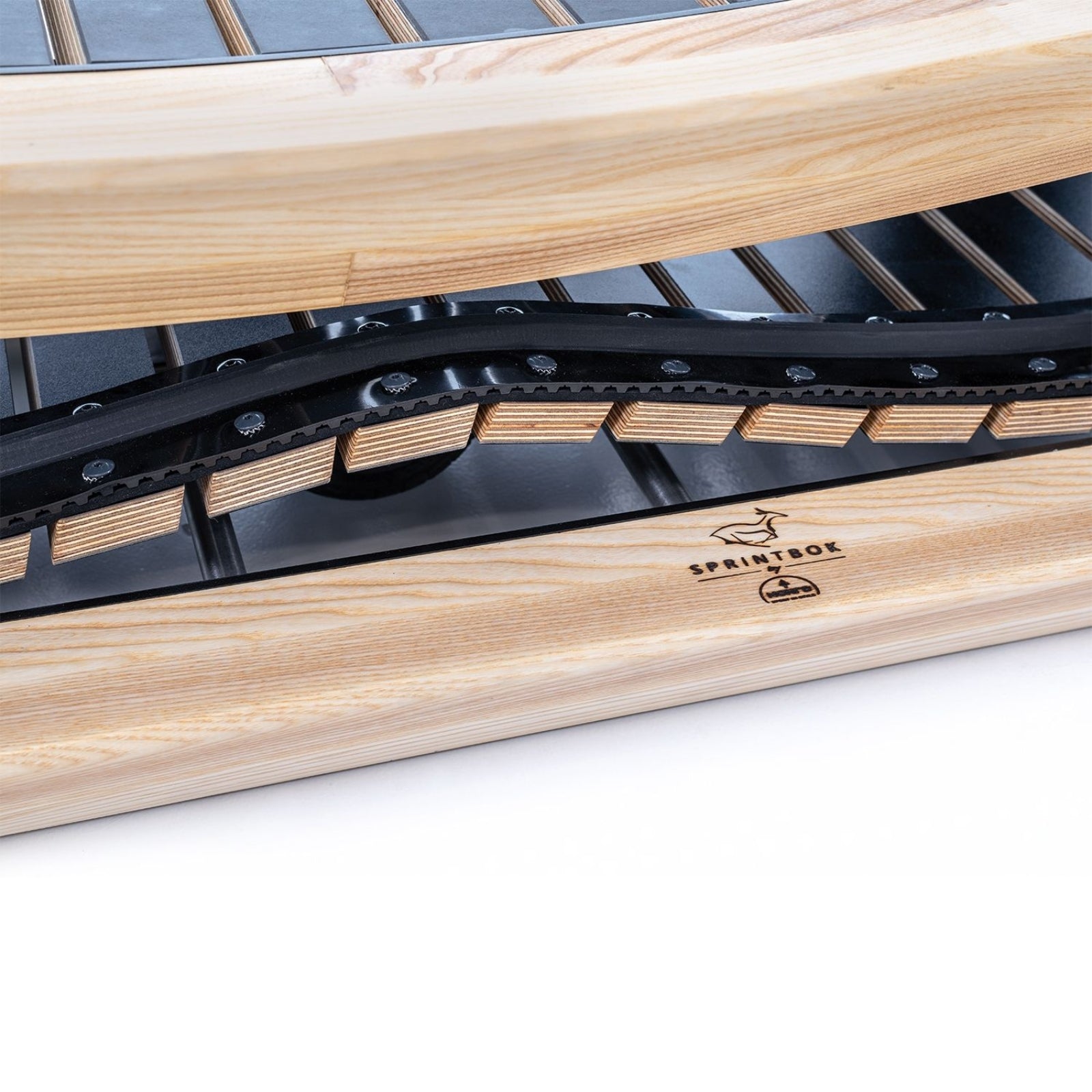 NOHRD SprintBok V2 Eiken motorloze houten loopband - Eikenhout - gratis installatie