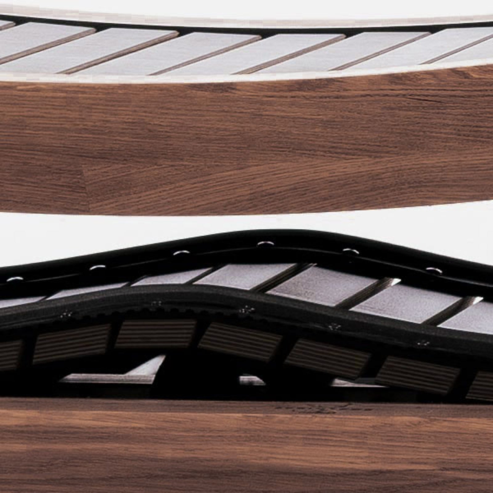 NOHRD SprintBok V2 Vintage Eiken motorloze houten loopband - Gebeitst eikenhout - gratis installatie