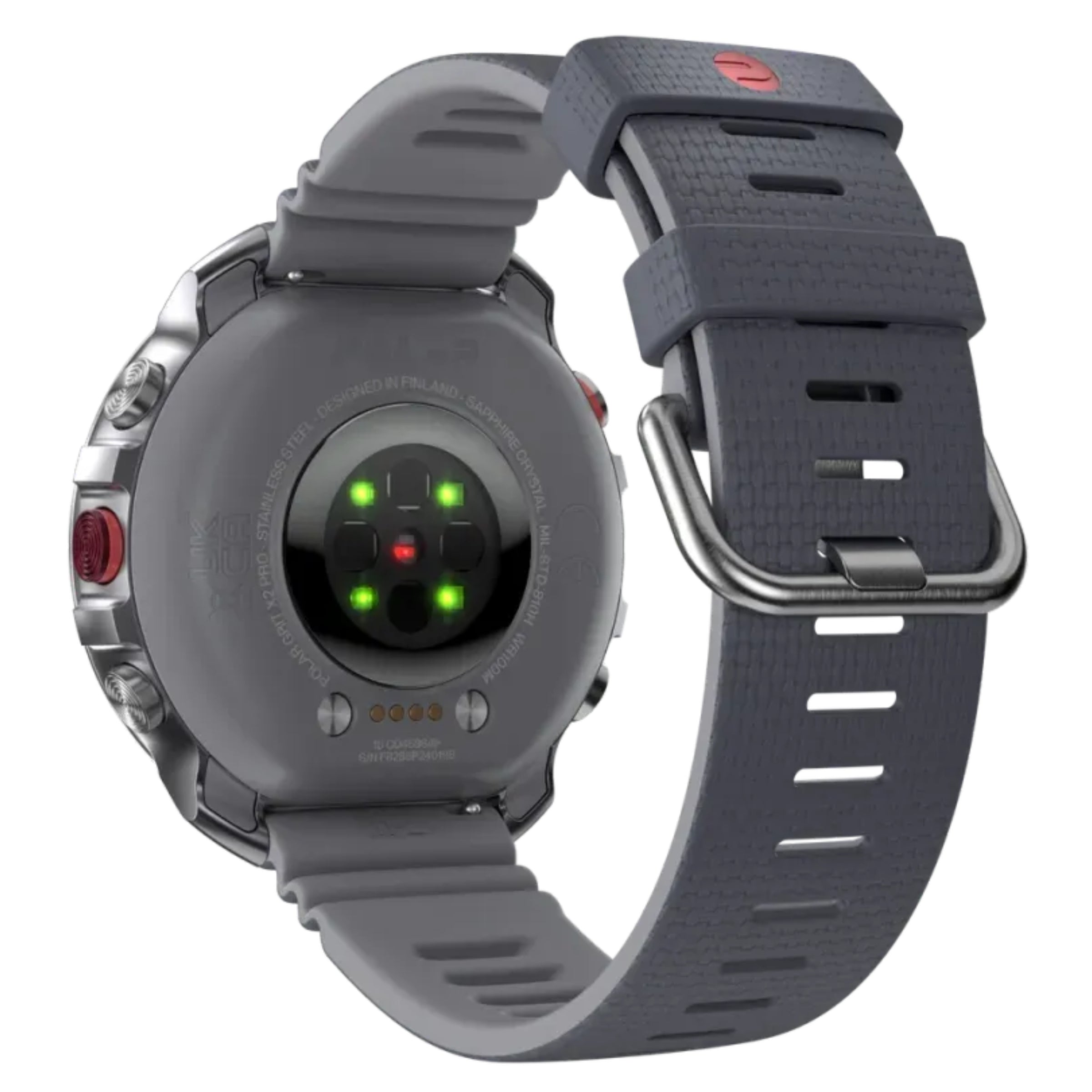 Polar Grit X2 Pro Stone Grey Premium Multisporthorloge S-L - Grijs