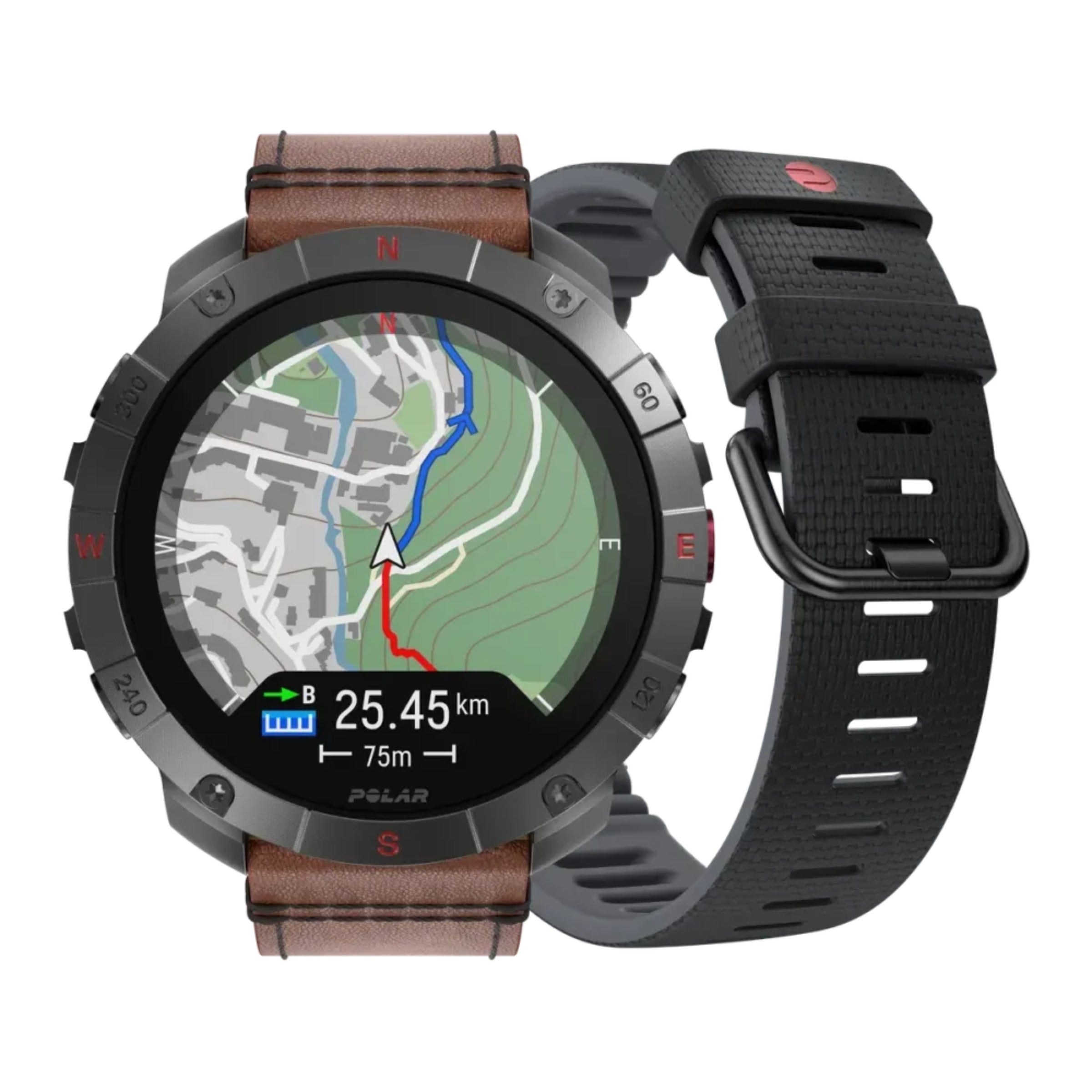 Polar Grit X2 Pro Titan Premium Multisport & Outdoor Horloge M-L
