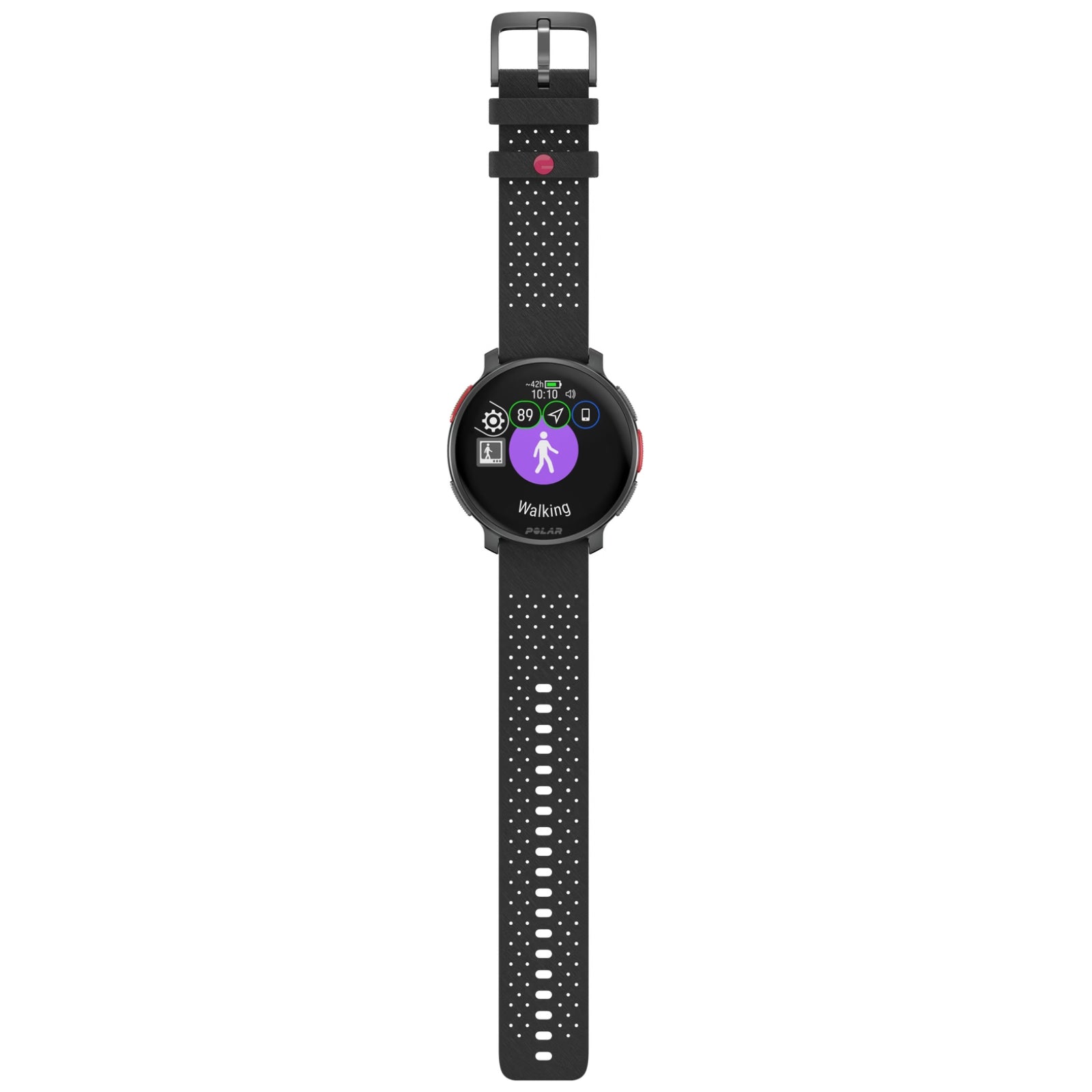 Polar Vantage V3 Night Black Premium Multisporthorloge S-L - Zwart