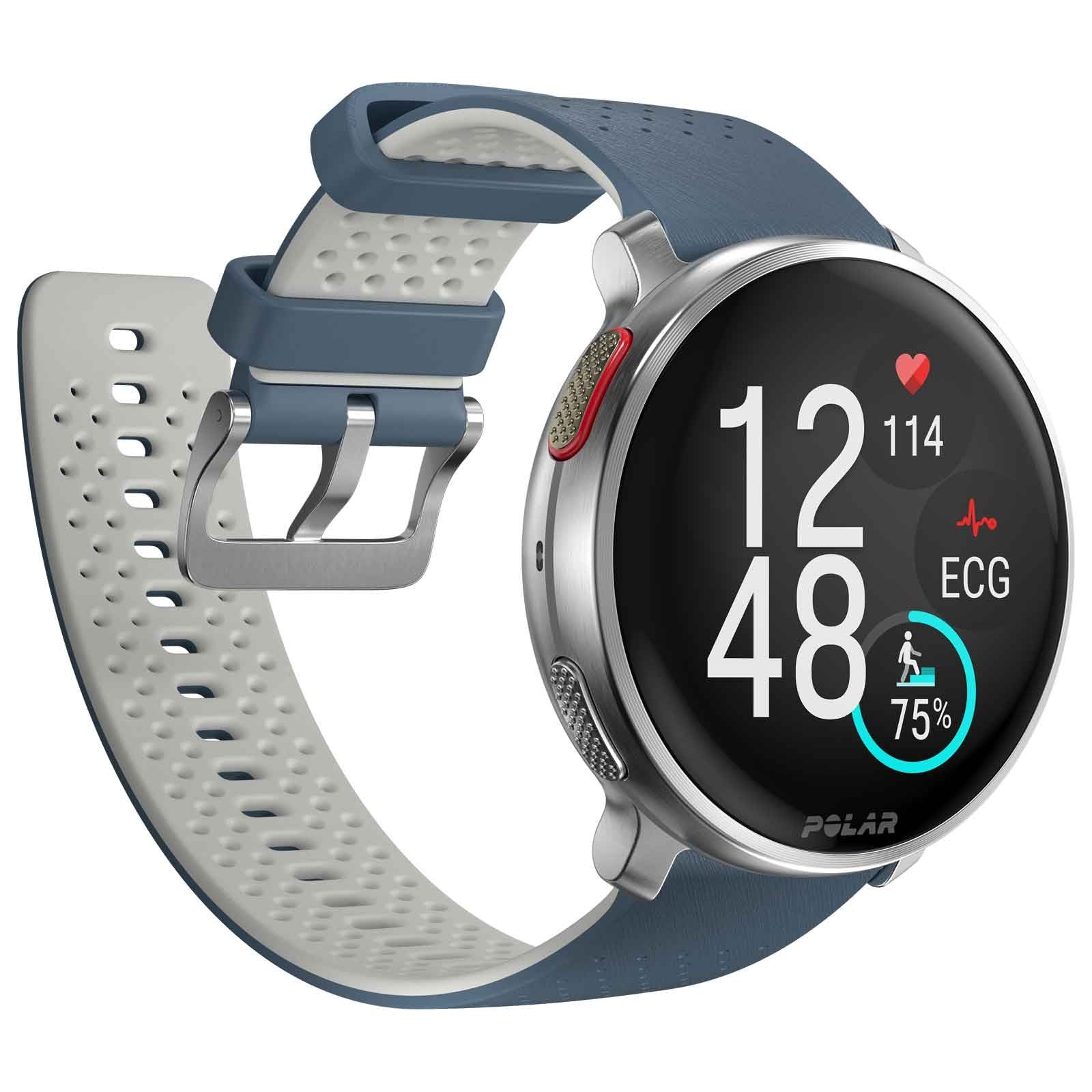 Polar Vantage V3 Sky Blue Premium Multisporthorloge S-L - Blauw