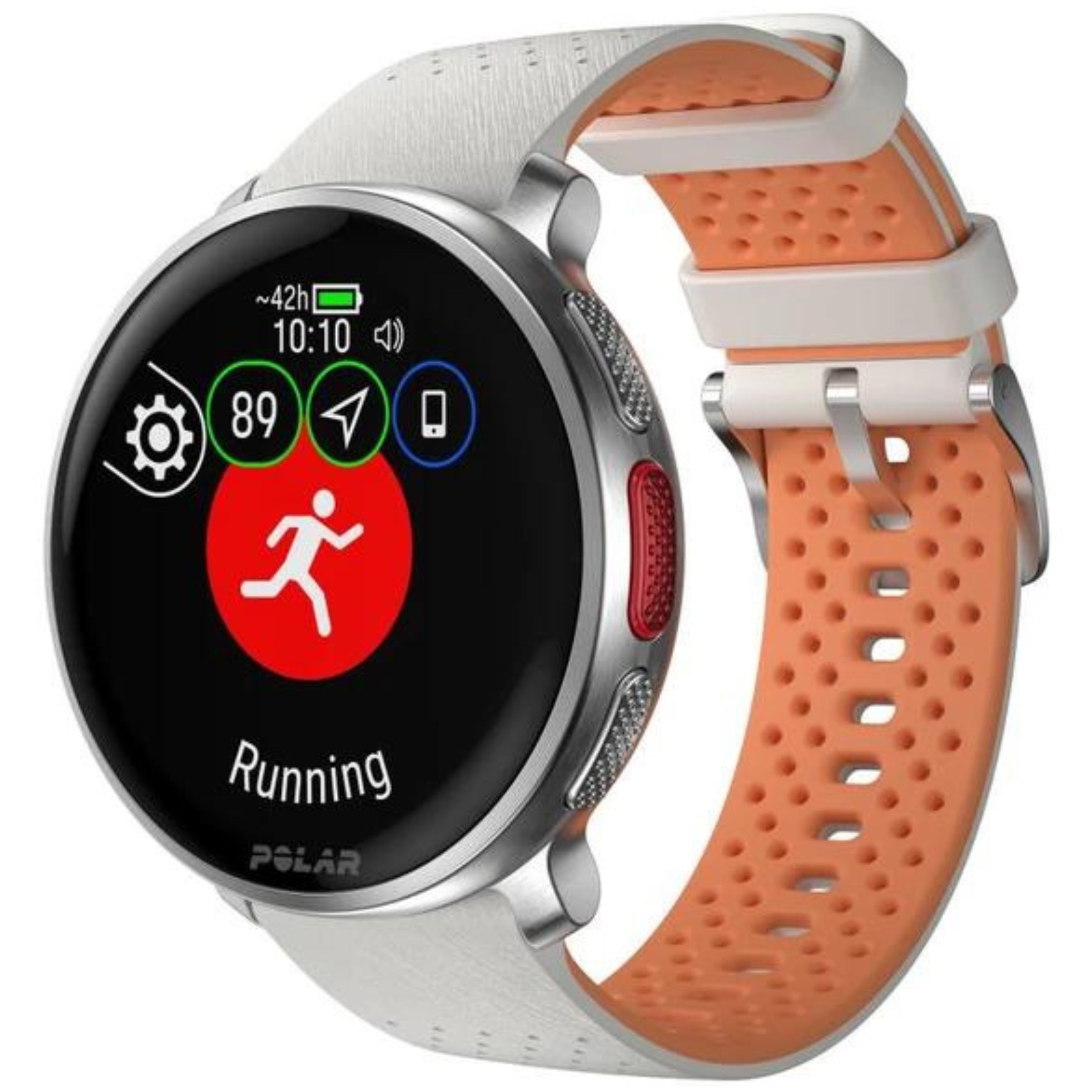 Polar Vantage V3 Sunrise Apricot Premium Multisporthorloge S-L - Wit