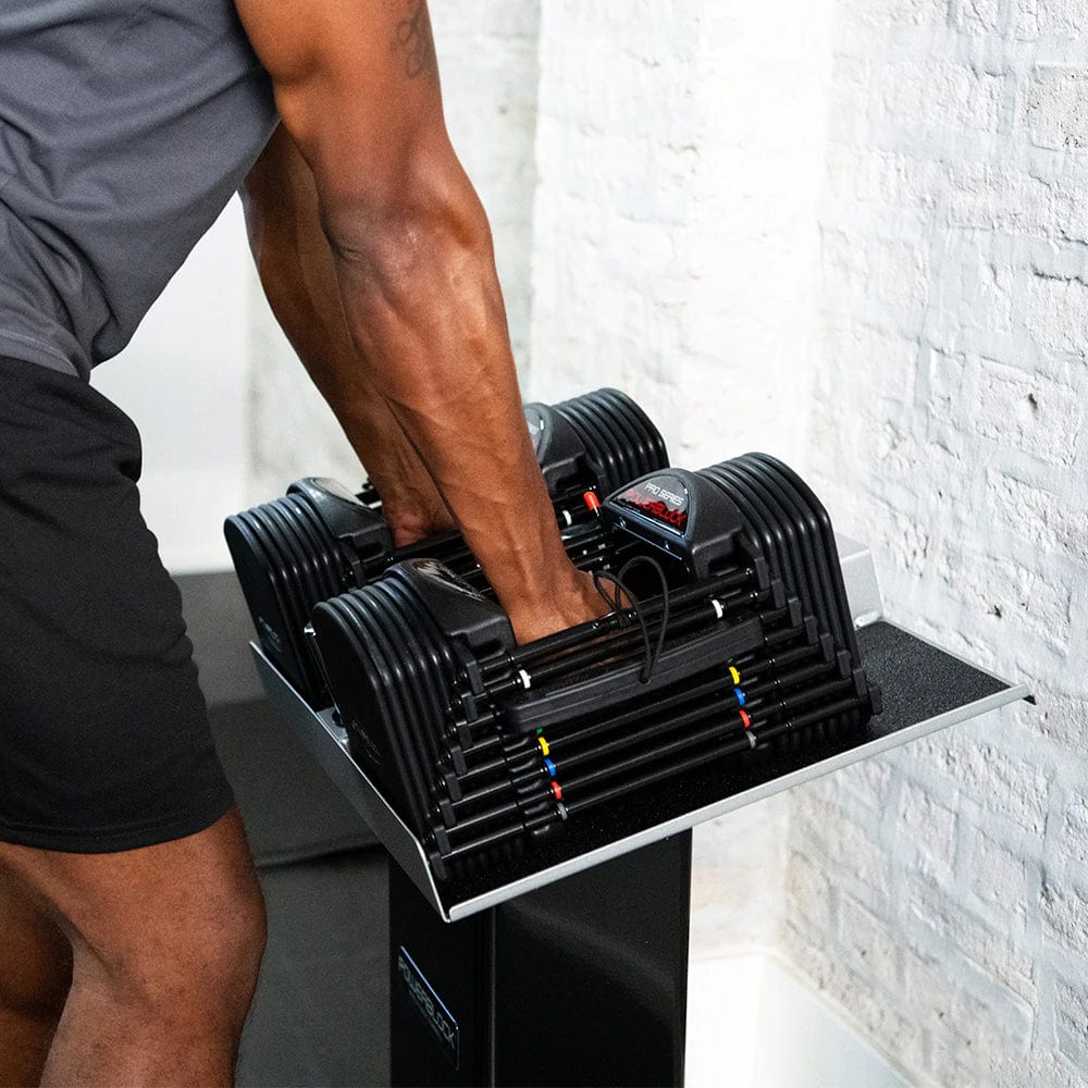 Powerblock Pro EXP 5-50 PBPROSET1 - Set van 2x verstelbare dumbbells tot 23 KG - Uitbreidbaar