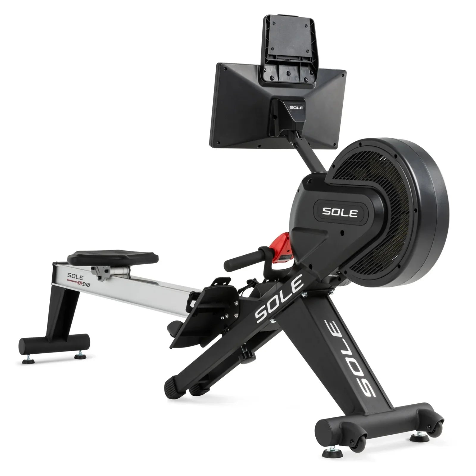 Sole Fitness SR550 roeitrainer met touchscreen entertainment scherm