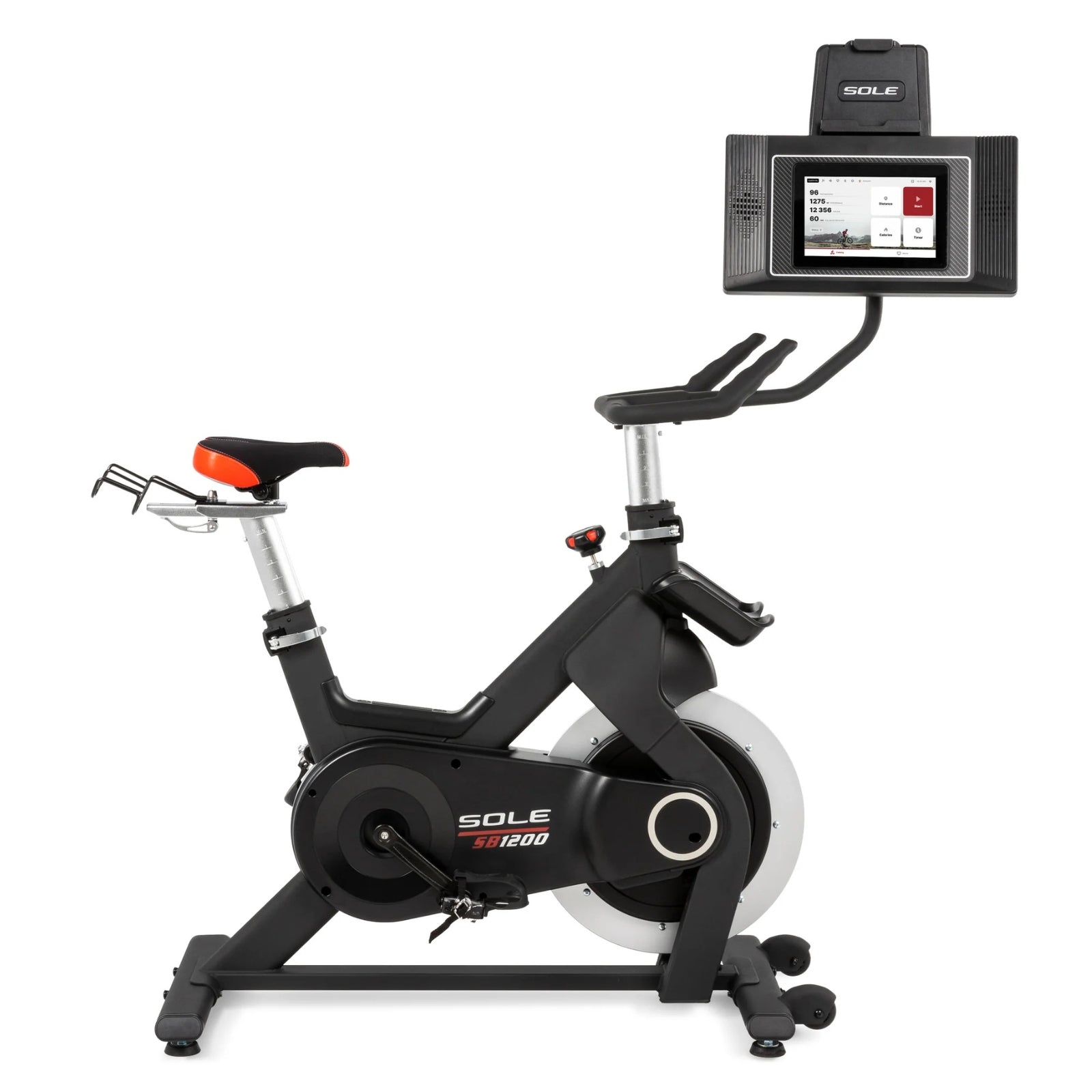 Sole Fitness SB1200 spinningfiets met touchscreen entertainment scherm