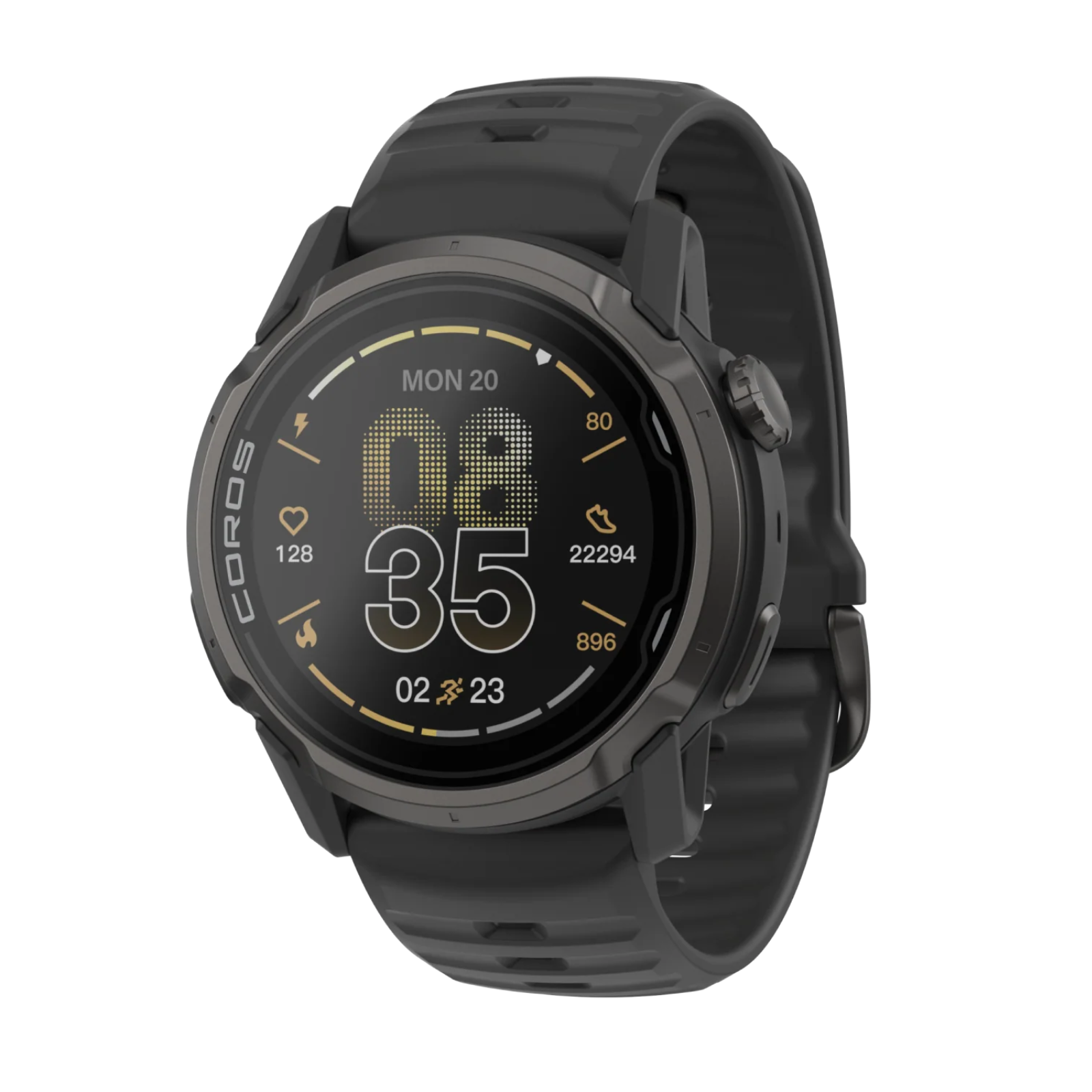Coros Apex 4 42mm Zwart / Black - GPS Sport- & Adventure Horloge