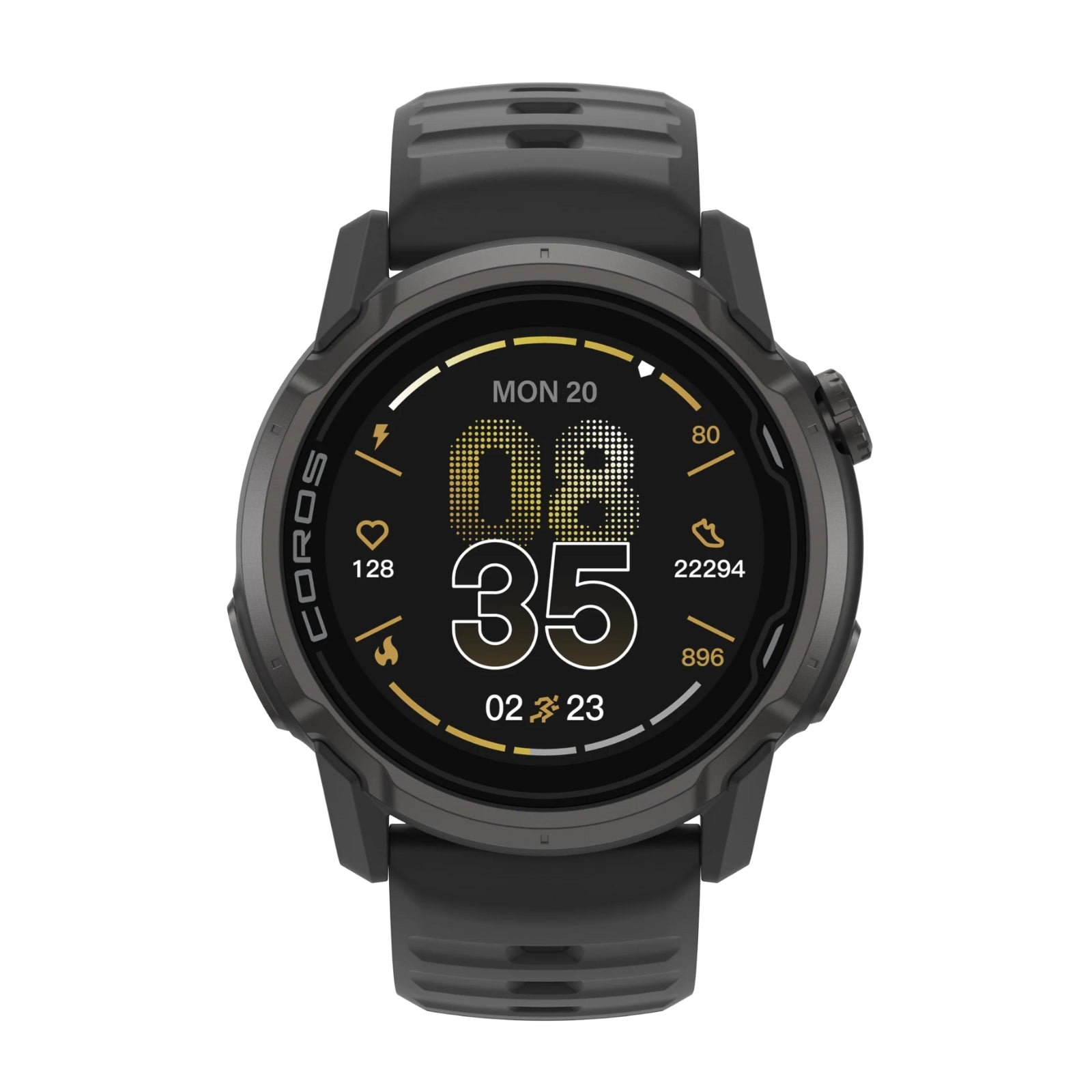 Coros Apex 4 42mm Zwart / Black - GPS Sport- & Adventure Horloge