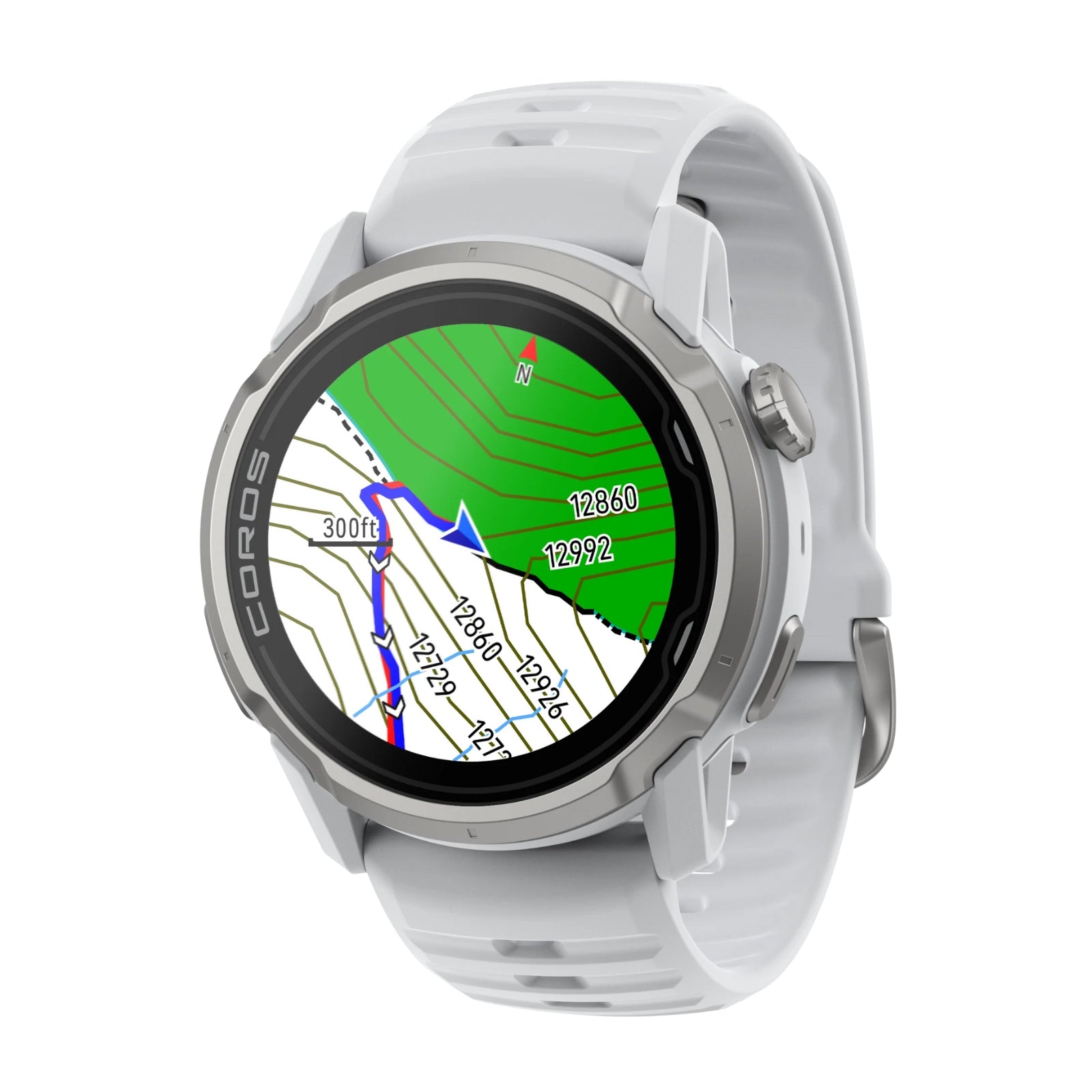 Coros Apex 4 46mm Wit / White - GPS Sport- & Adventure Horloge