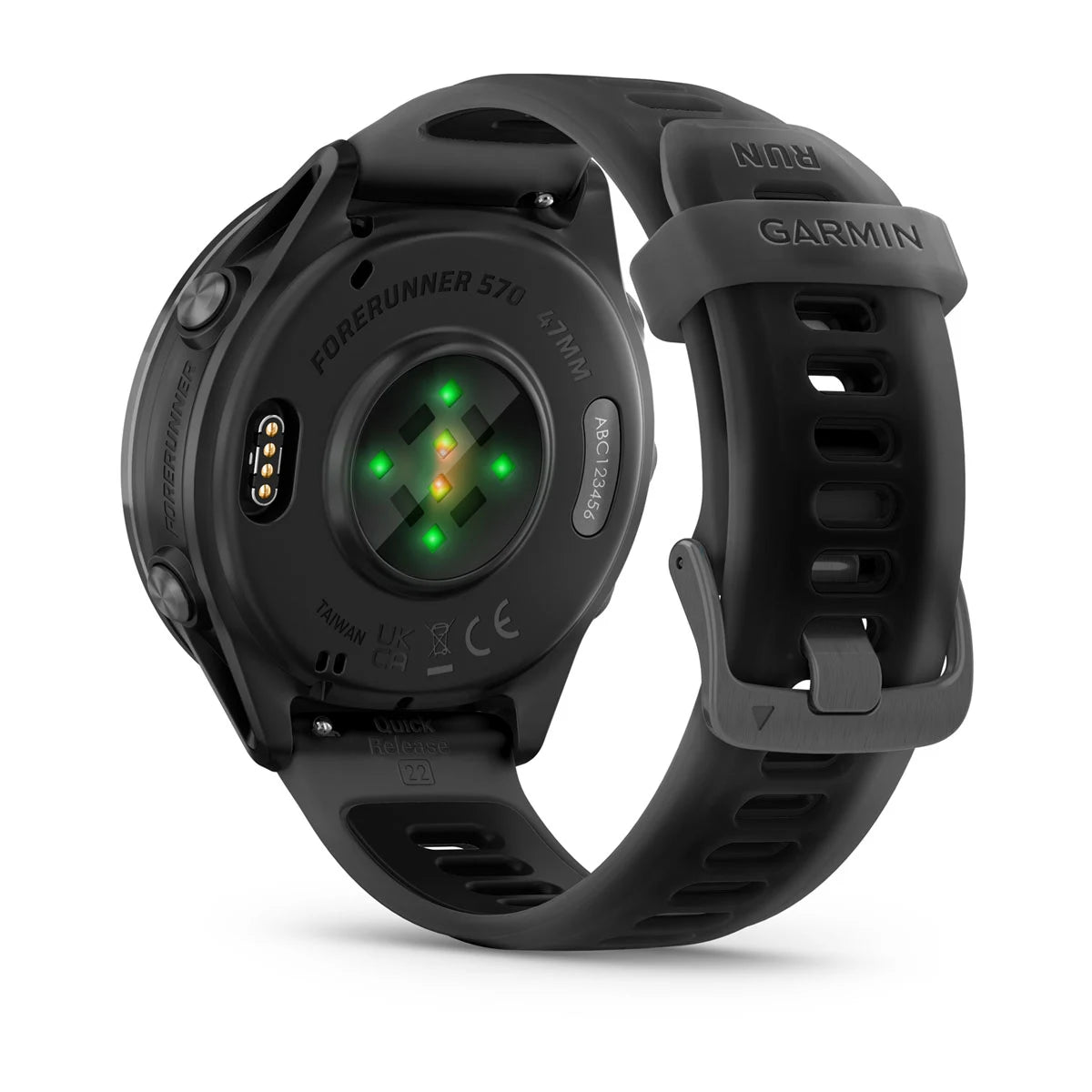 Garmin Forerunner 570 (47mm) zwart - Premium smartwatch voor hardlopen met AMOLED-scherm