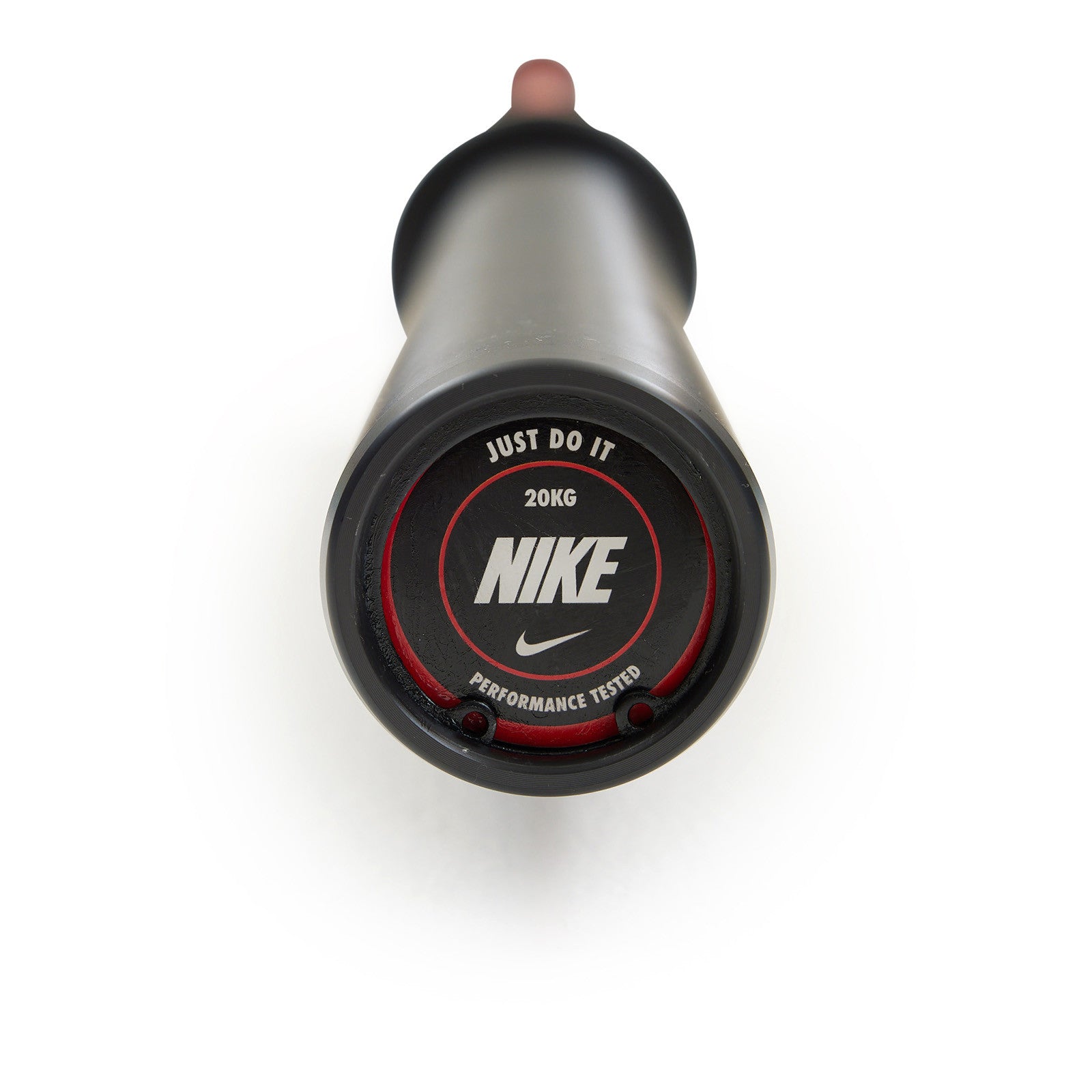 Nike Strength Coated Premium Barbell - 20 kg / Red Swoosh