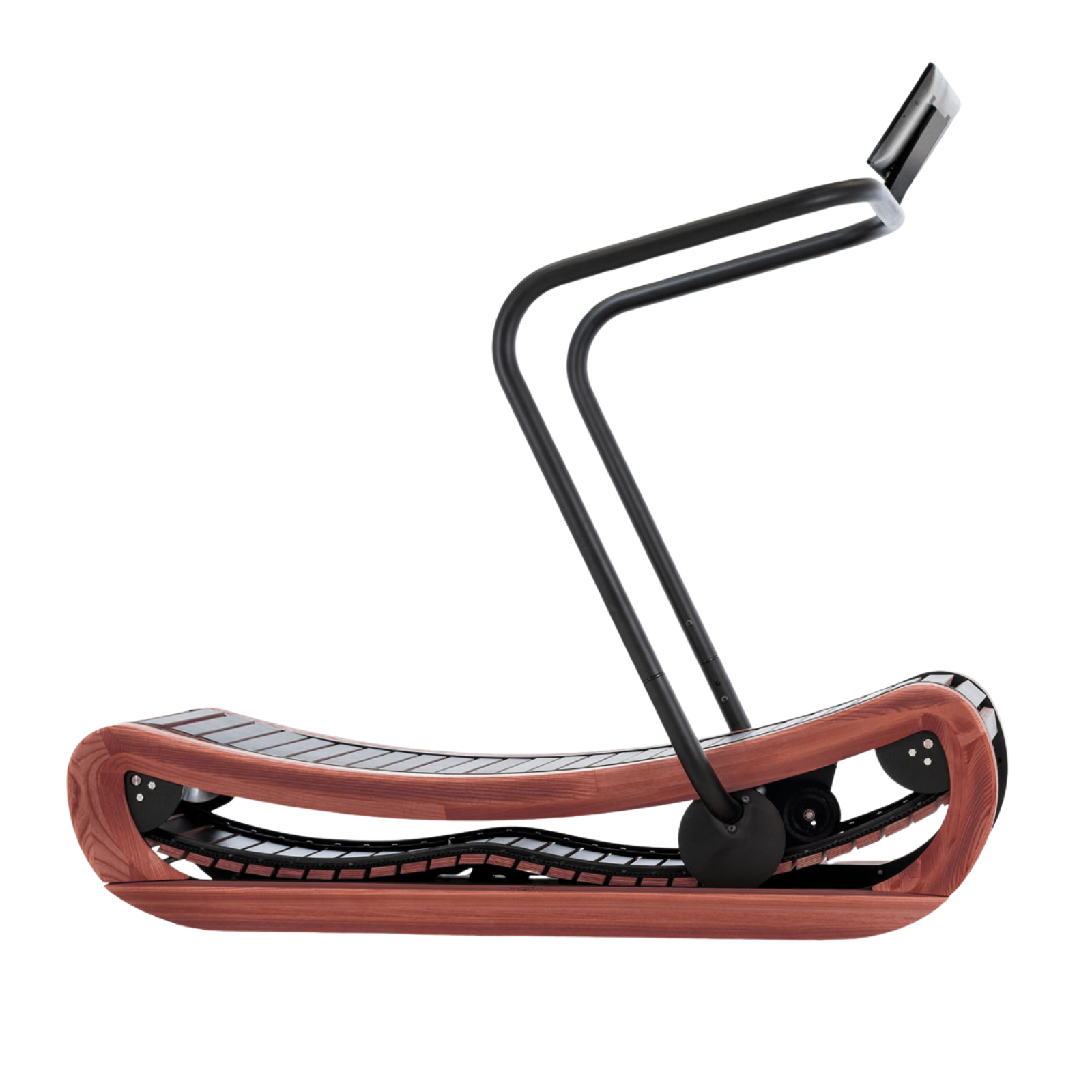 NOHRD SprintBok Pro Club motorloze houten loopband - Gebeitst eikenhout - gratis installatie