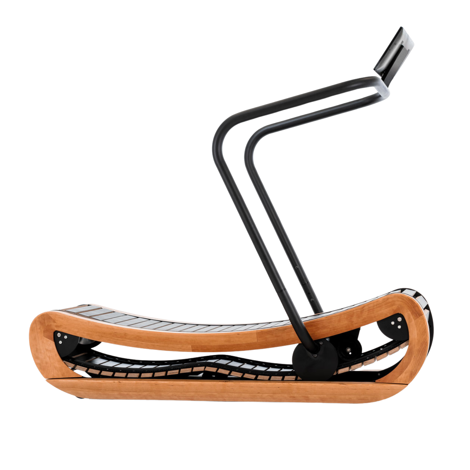 NOHRD SprintBok Pro Kersen motorloze houten loopband - Kersenhout - gratis installatie