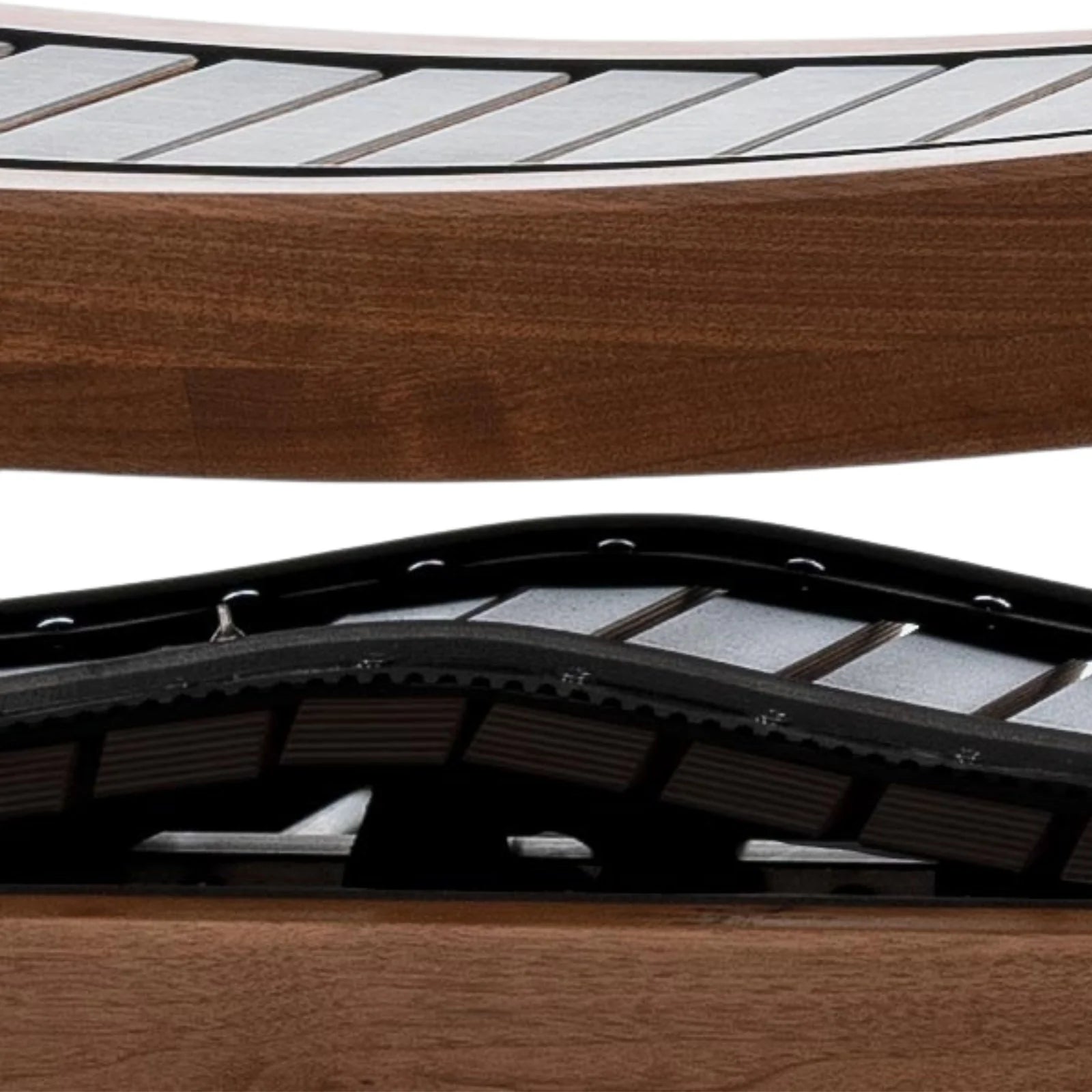 NOHRD SprintBok Pro Walnoot motorloze houten loopband - Notenhout - gratis installatie