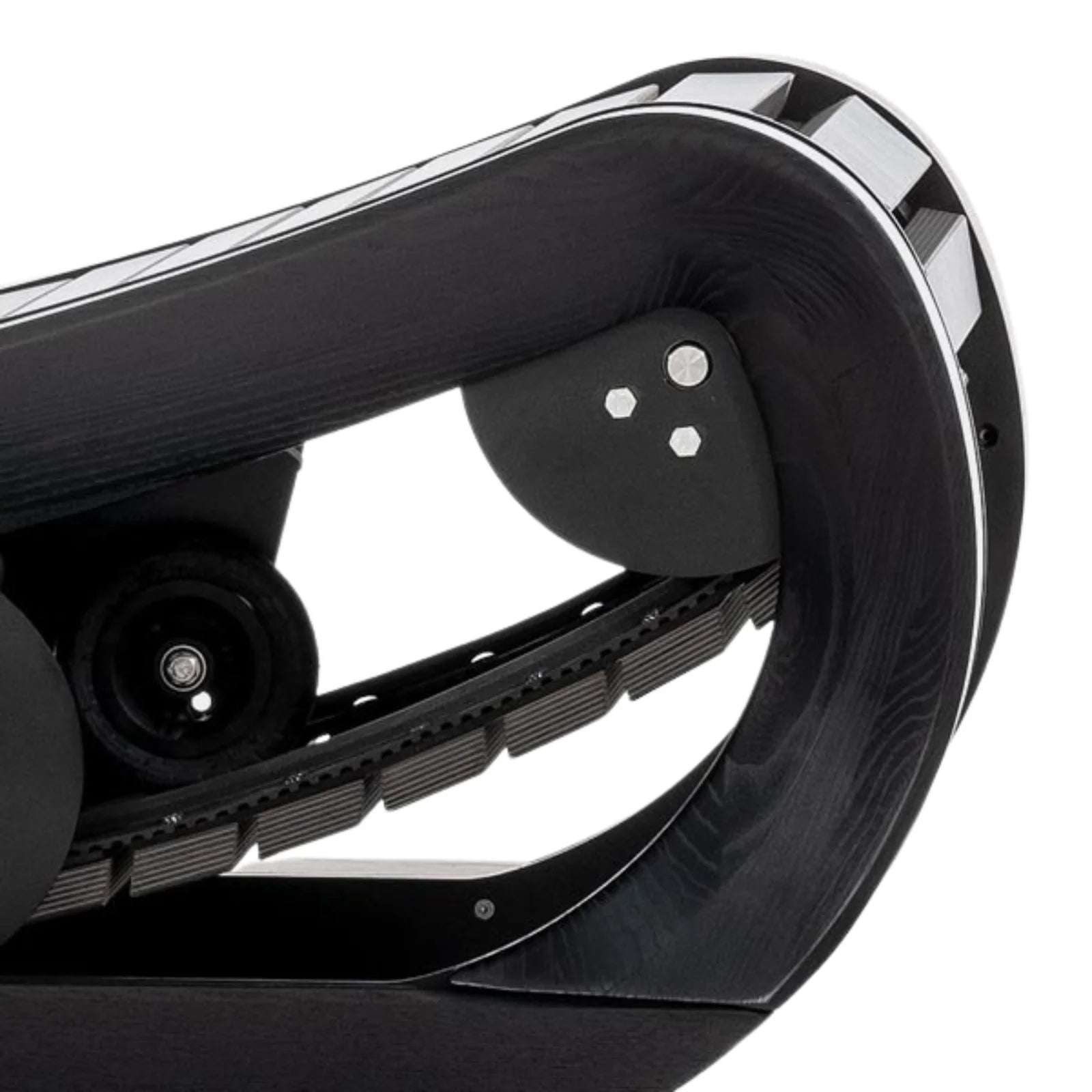 NOHRD SprintBok Pro Zwart motorloze houten loopband - Gebeitst eikenhout - gratis installatie