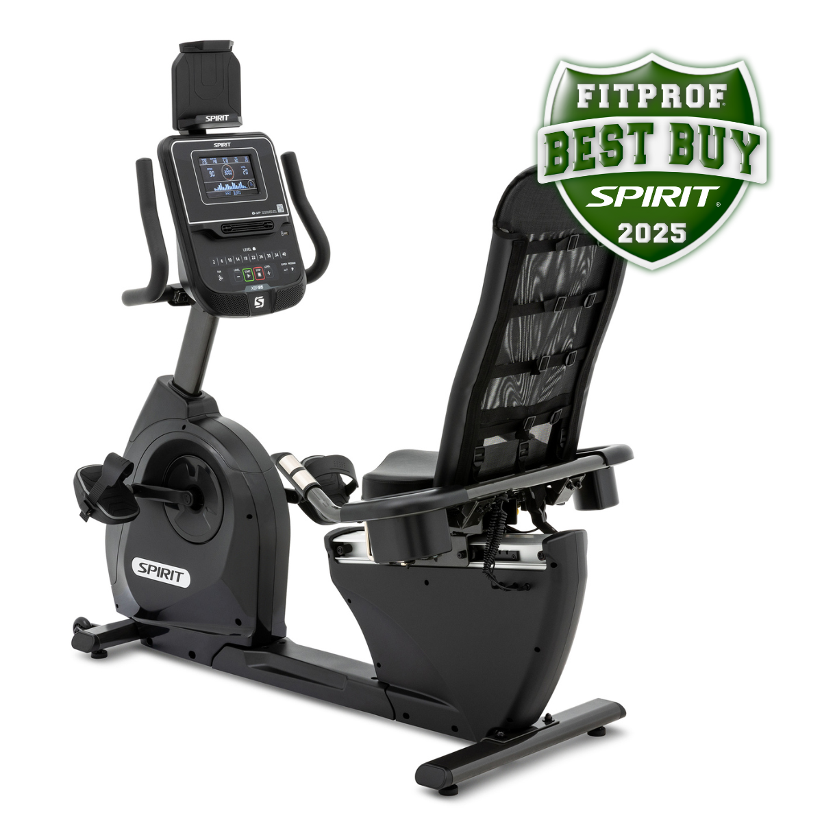 Spirit Fitness XBR95 recumbent bike ligfiets (nieuwste model)