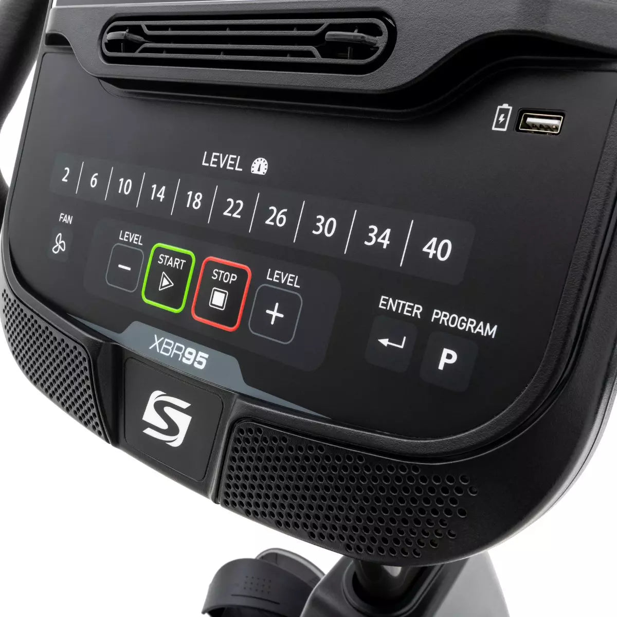 Spirit Fitness XBR95 recumbent bike ligfiets (nieuwste model)