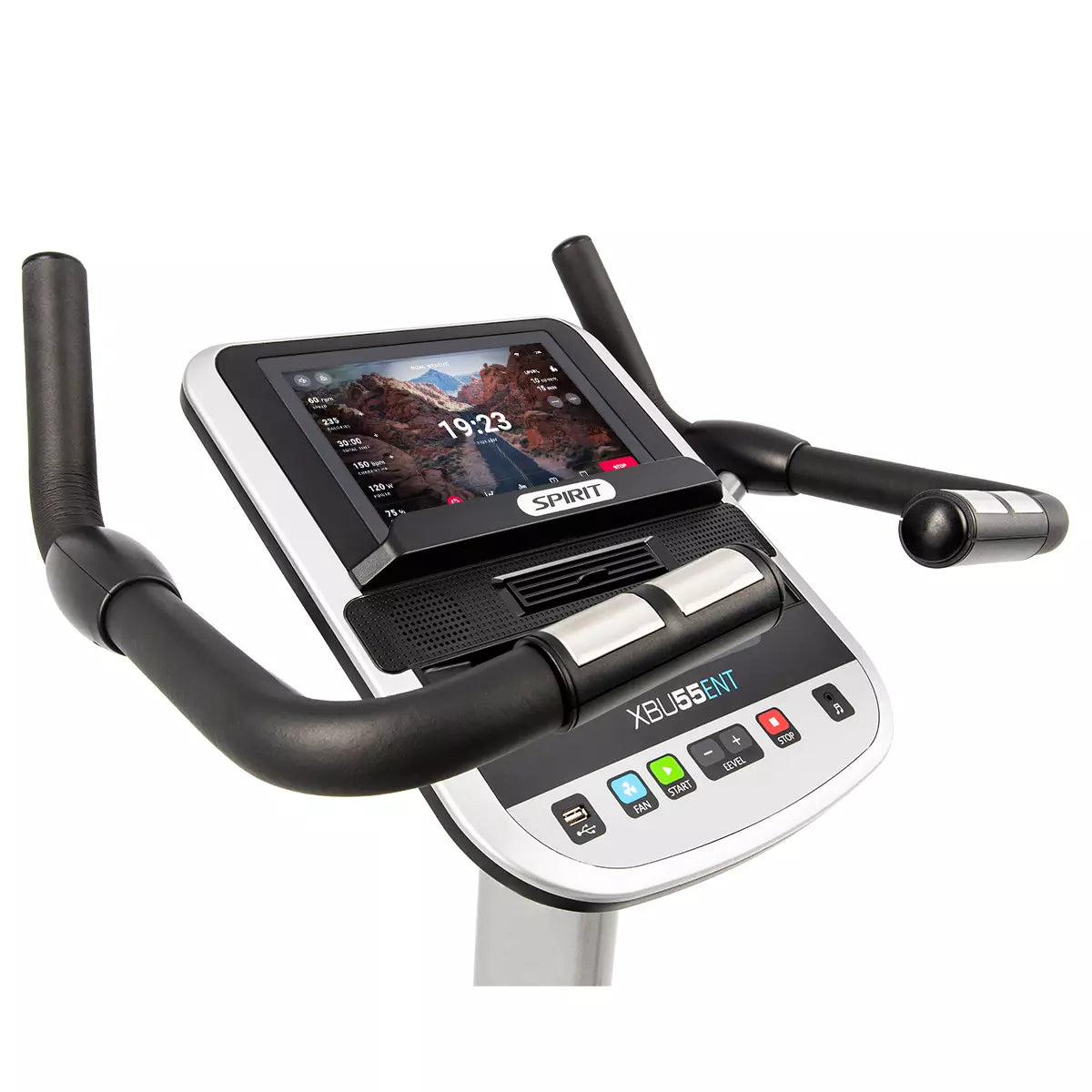 Spirit Fitness XBU55ENT upright bike (nieuwste model)
