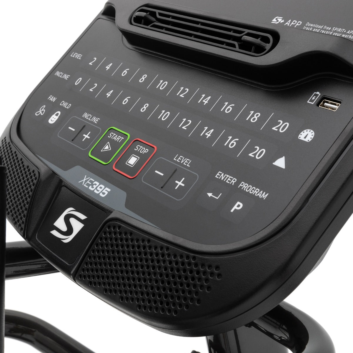 Spirit Fitness XE395 crosstrainer (nieuwste model)