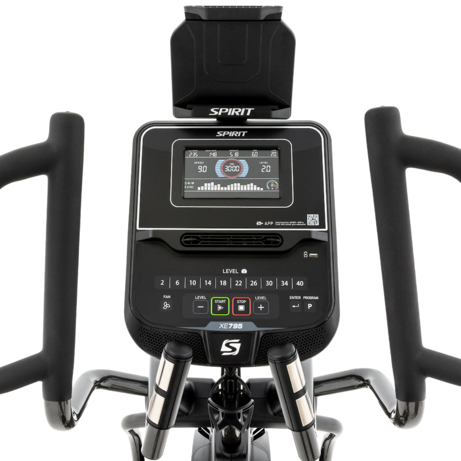 Spirit Fitness XE795 crosstrainer (nieuwste model)