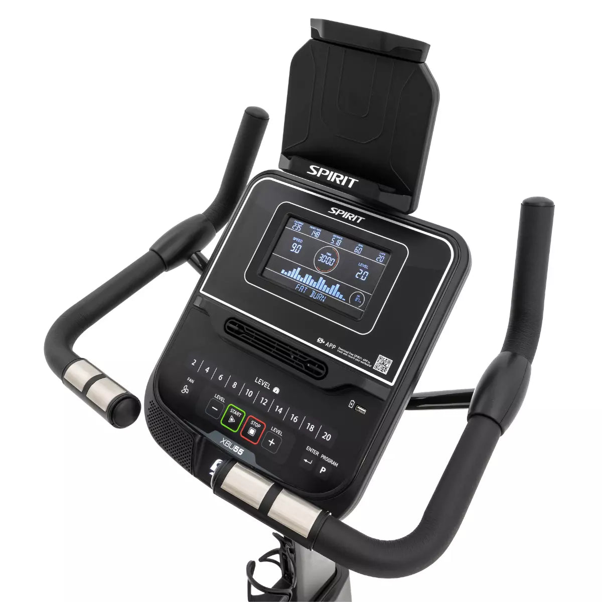 Spirit Fitness XBU55 upright bike (nieuwste model)