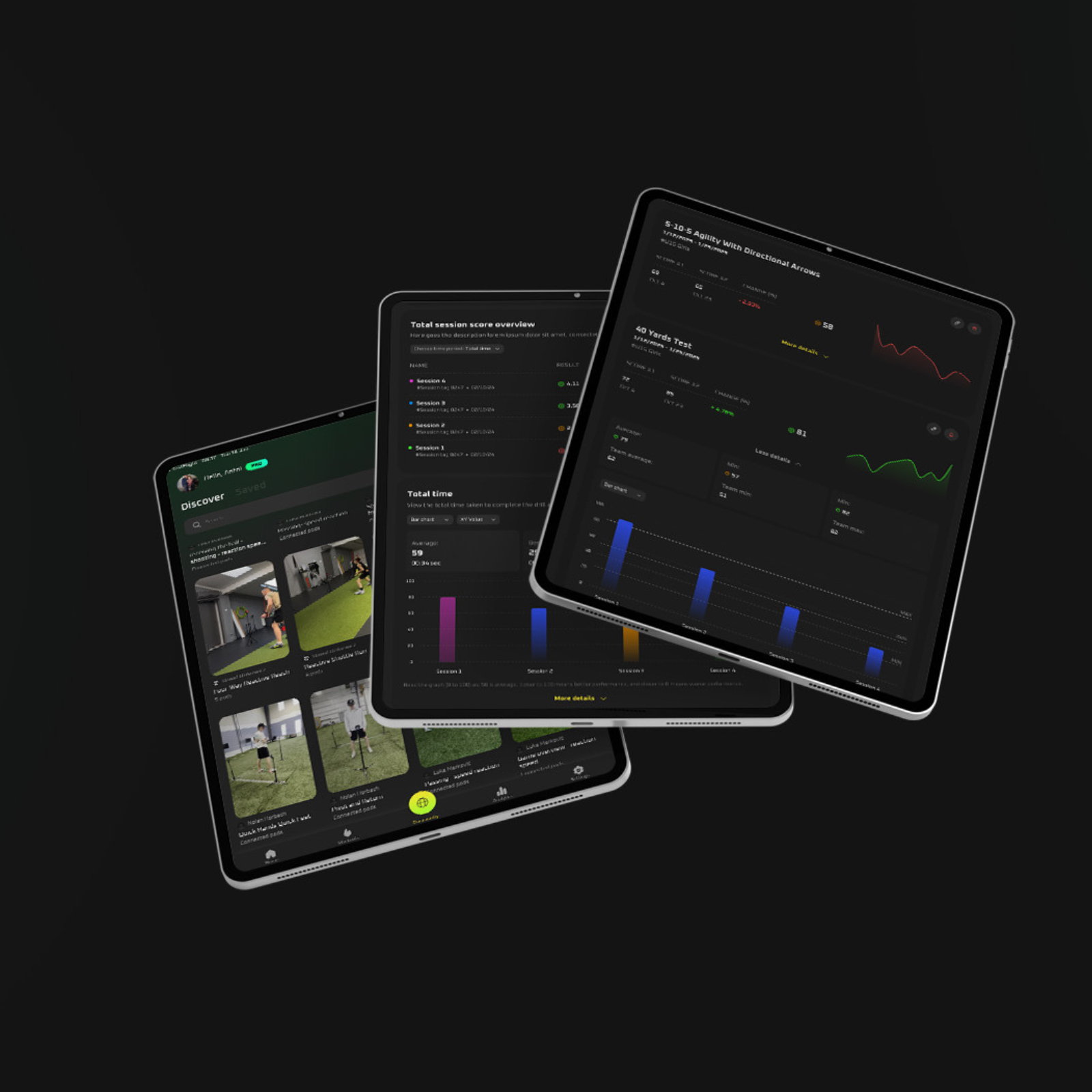 Sportreact Starter Kit - Complete reactive agility system - interactive sensor system for reaction time and timing for sports, rehabilitation & (physio)therapy