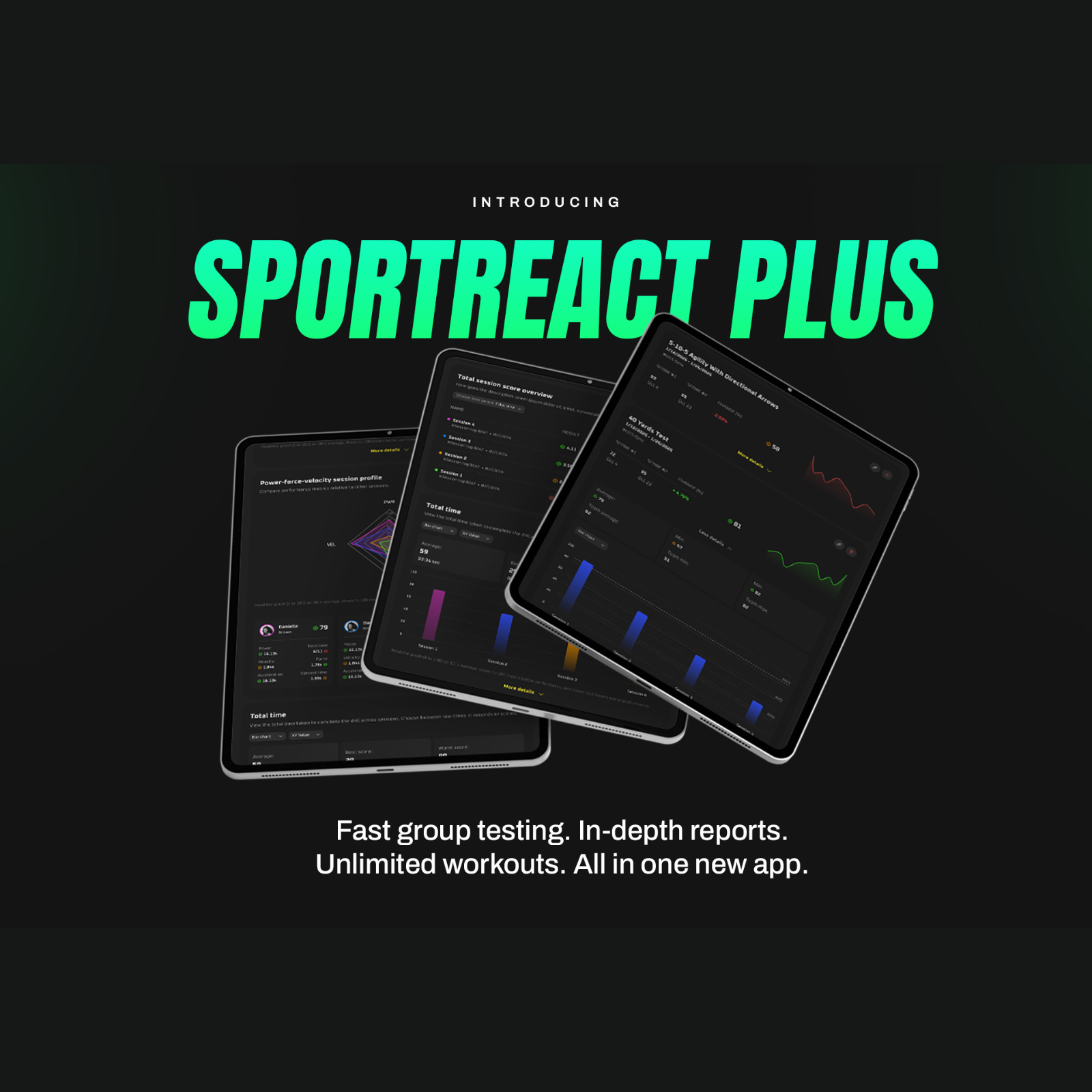 Sportreact Starter Kit - Complete reactive agility system - interactive sensor system for reaction time and timing for sports, rehabilitation & (physio)therapy