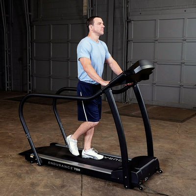 Body-Solid Endurance T50 loopband met handrails
