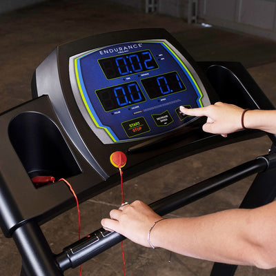 Body-Solid Endurance T50 loopband met handrails