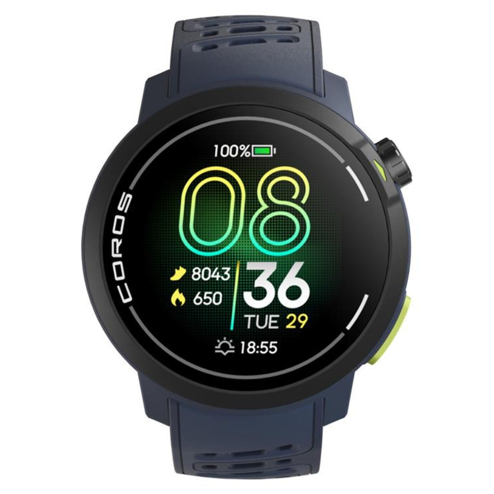 Coros PACE Pro Blauw / Navy - GPS sport- & adventure horloge