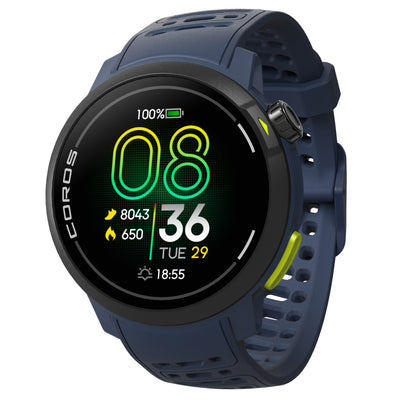 Coros PACE Pro Bleu / Marine - Montre GPS de sport et d'aventure