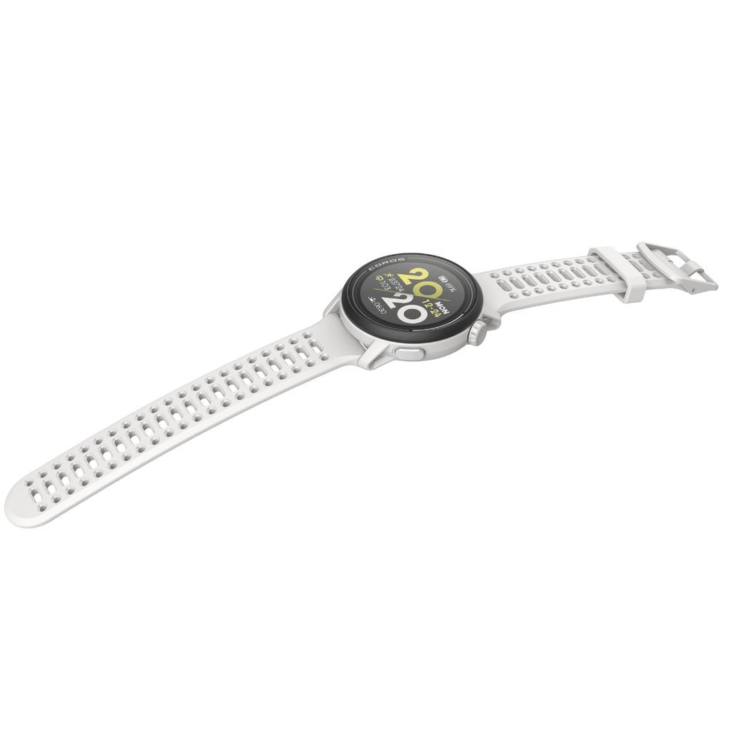 Coros PACE 3 Wit / White Silicone - GPS Sport- & Adventure Horloge