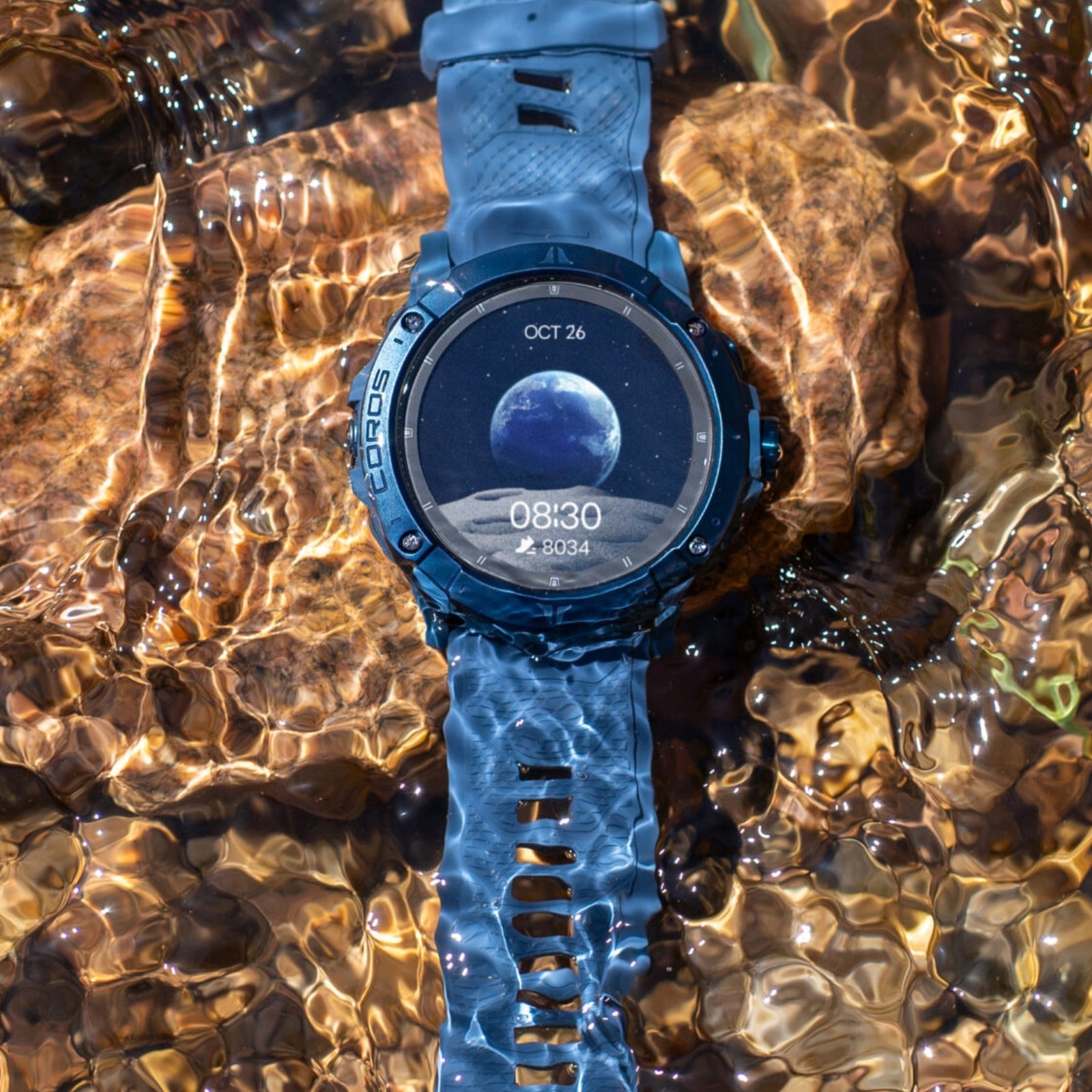 Coros Vertix 2S Earth Navy - Premium GPS Sport- & Adventure Horloge