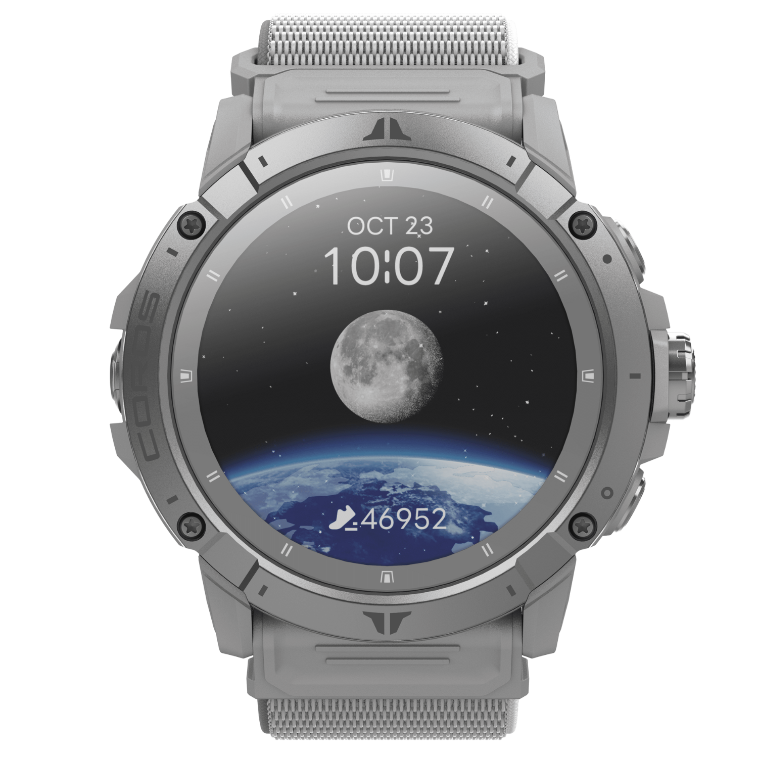 Coros Vertix 2S Moon Grey - Premium GPS Sport- & Adventure Horloge