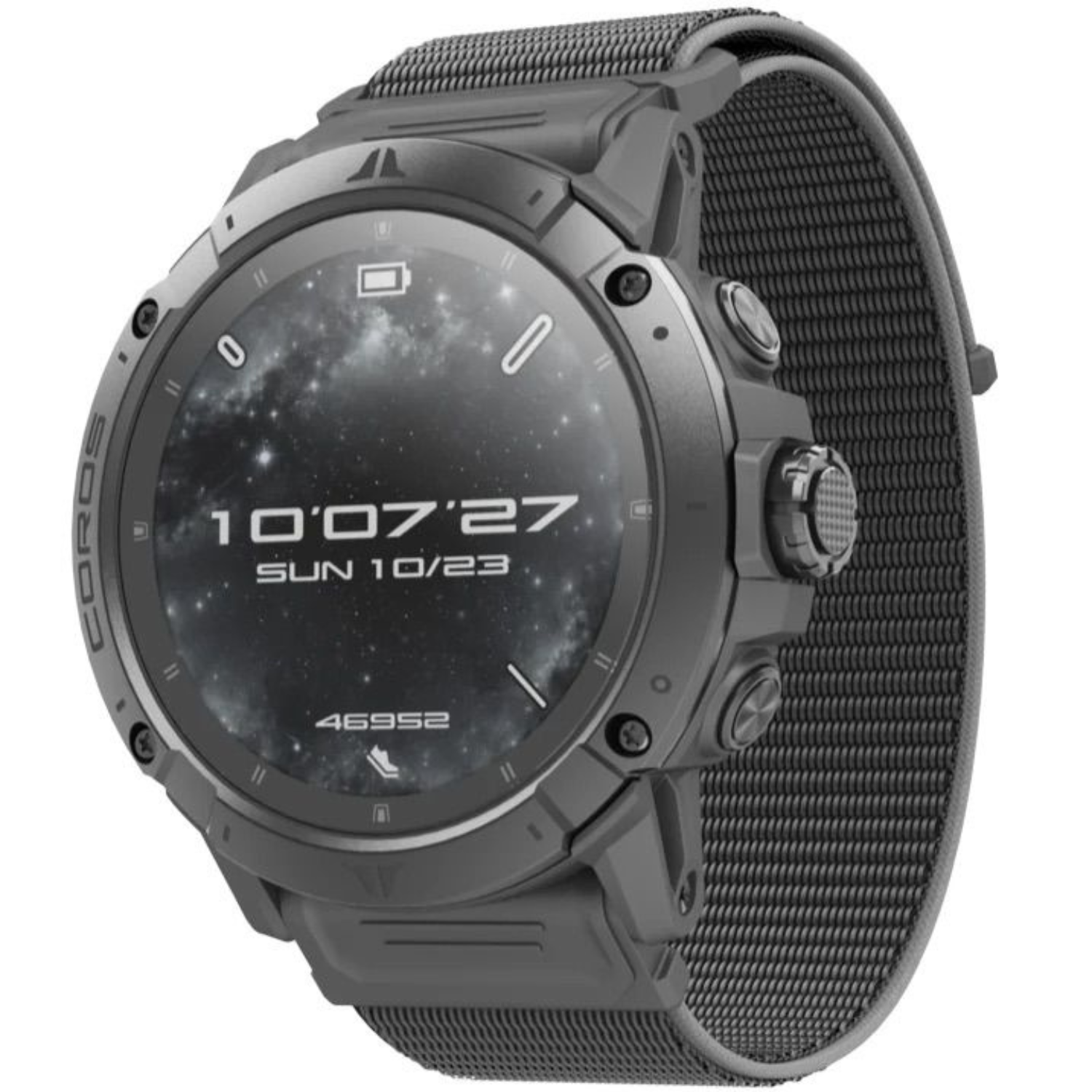Coros Vertix 2S Space Black - Premium GPS Sport- & Adventure Horloge