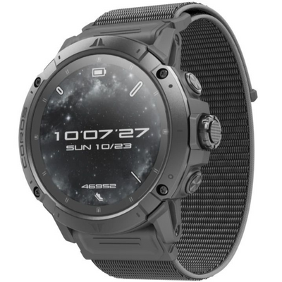 Coros Vertix 2S Space Black - Montre GPS haut de gamme pour le sport et l'aventure