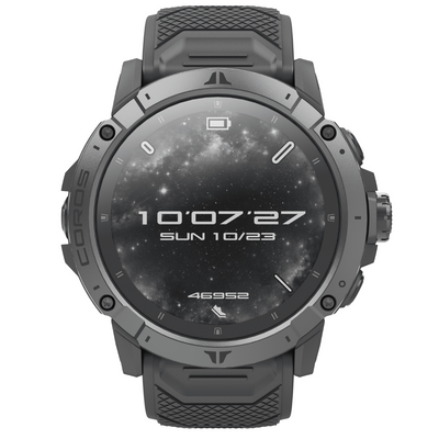 Coros Vertix 2S Space Black - Montre GPS haut de gamme pour le sport et l'aventure
