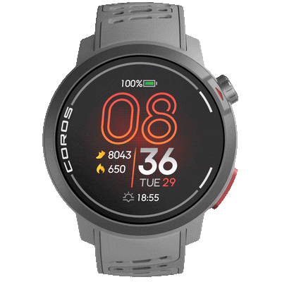 Coros PACE Pro Gris / Grey - Montre de sport et d'aventure GPS
