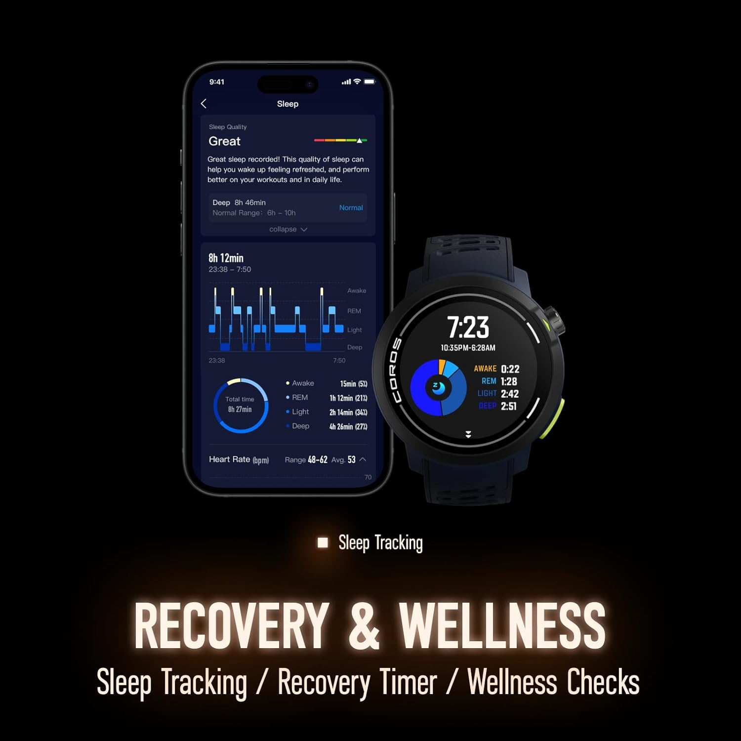 Coros PACE Pro Grijs / Grey - GPS sport- & adventure horloge