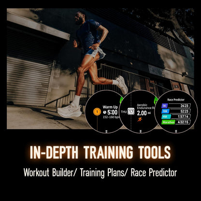 Coros PACE Pro Zwart / Black - GPS sport- & adventure horloge