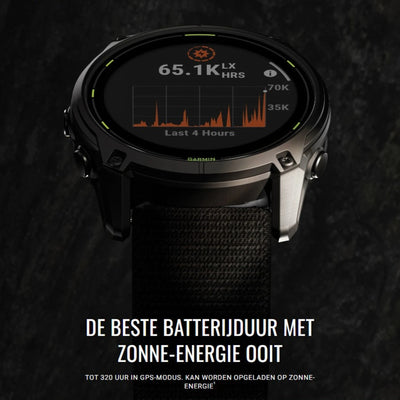 Garmin Enduro 3 - Montre connectée GPS ultra-performante Premium