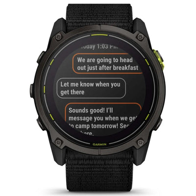 Garmin Enduro 3 - Montre connectée GPS ultra-performante Premium
