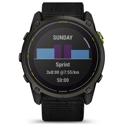 Garmin Enduro 3 - Montre connectée GPS ultra-performante Premium