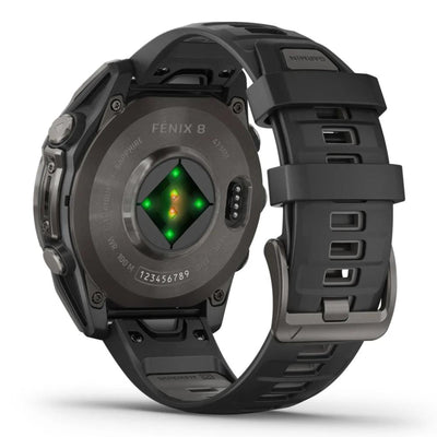 Garmin Fenix 8 Sapphire - Montre connectée multisport haut de gamme AMOLED