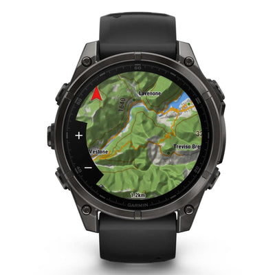 Garmin Fenix 8 Sapphire - Montre connectée multisport haut de gamme AMOLED